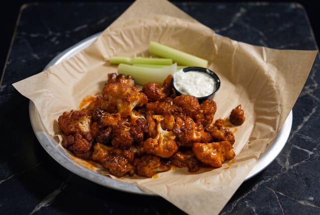 Roasted Cauliflower (V).