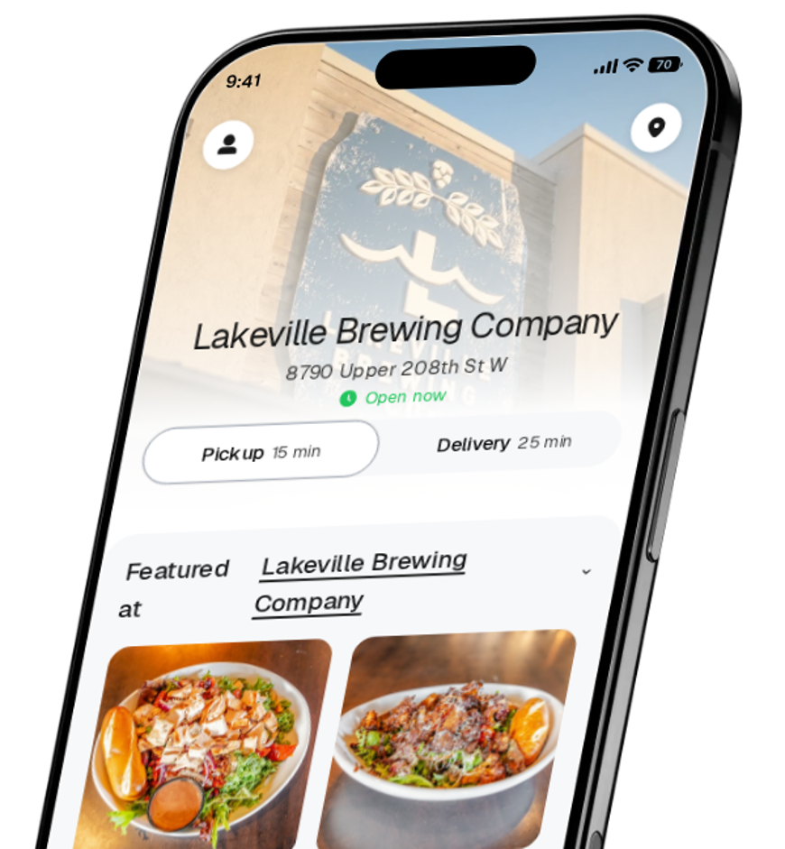 Lakeville Brewing Company app preview