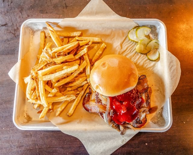 Bison Burger.