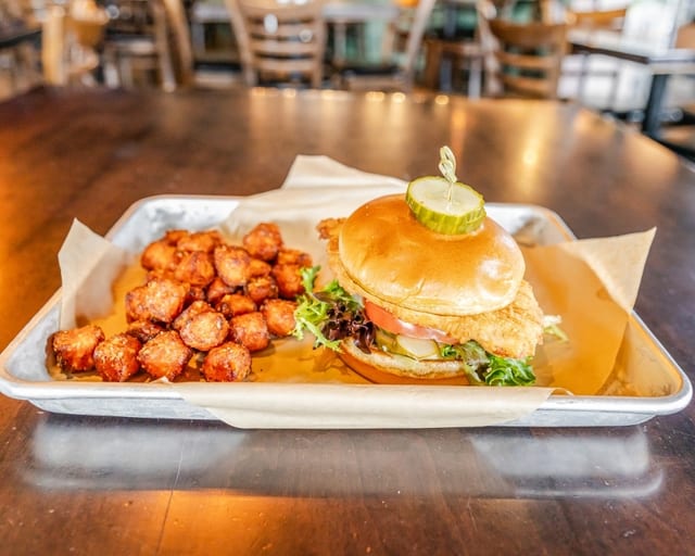 Crispy Chicken Sandwich.